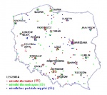 Uwarunkowania procesu demarginalizacji osób bezdomnych w Polsce - przykładowa mapka